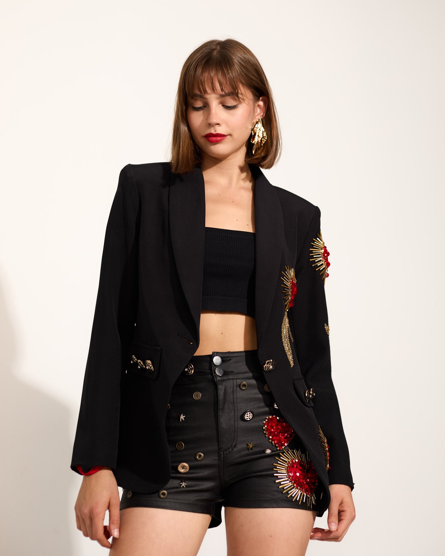 With Love Sienna Heart Blazer