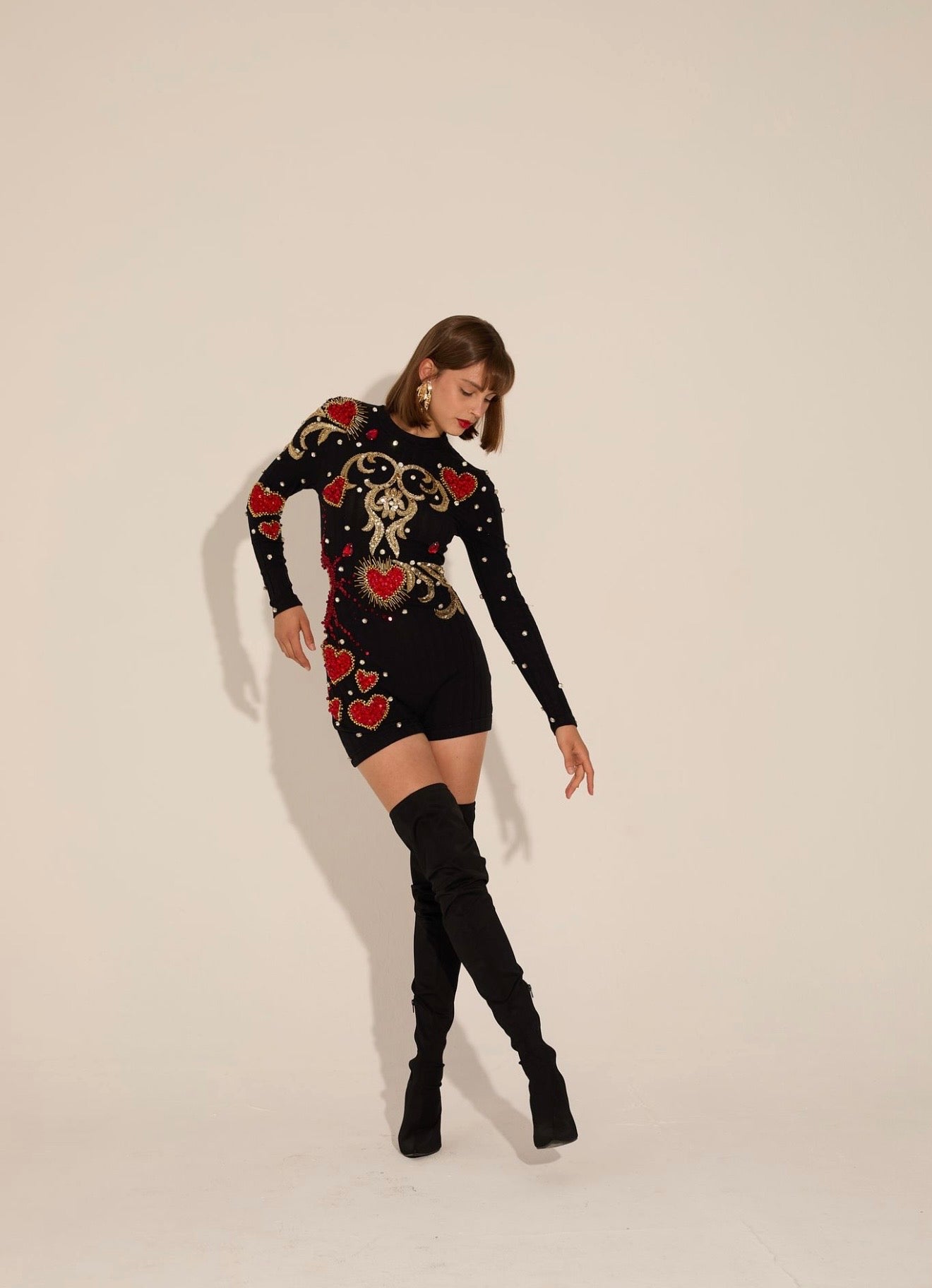 Heart Jumpsuit