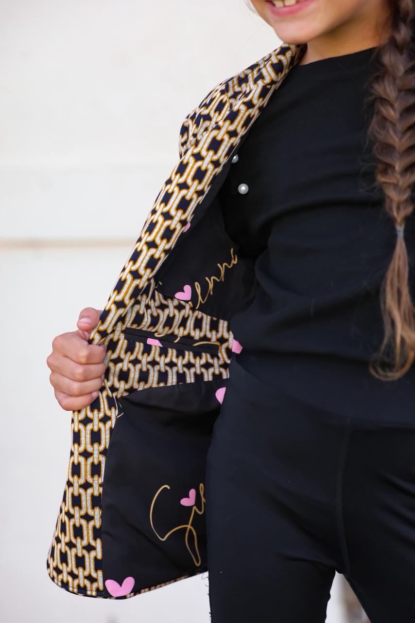 Rider Jacket Signature Chain Blazer
